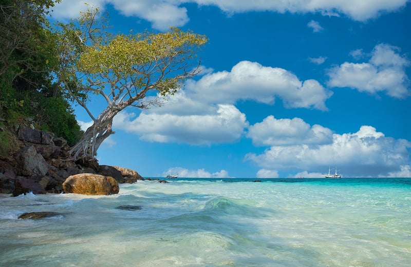 Beach Village in Thailand